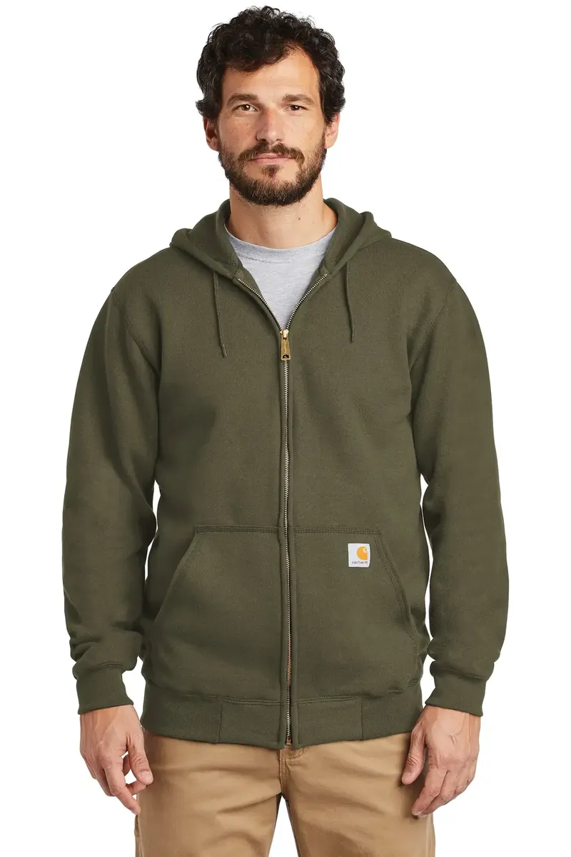 Carhartt ® Midweight Hooded Zip-Front Sweatshirt. CTK122 - additional view 1