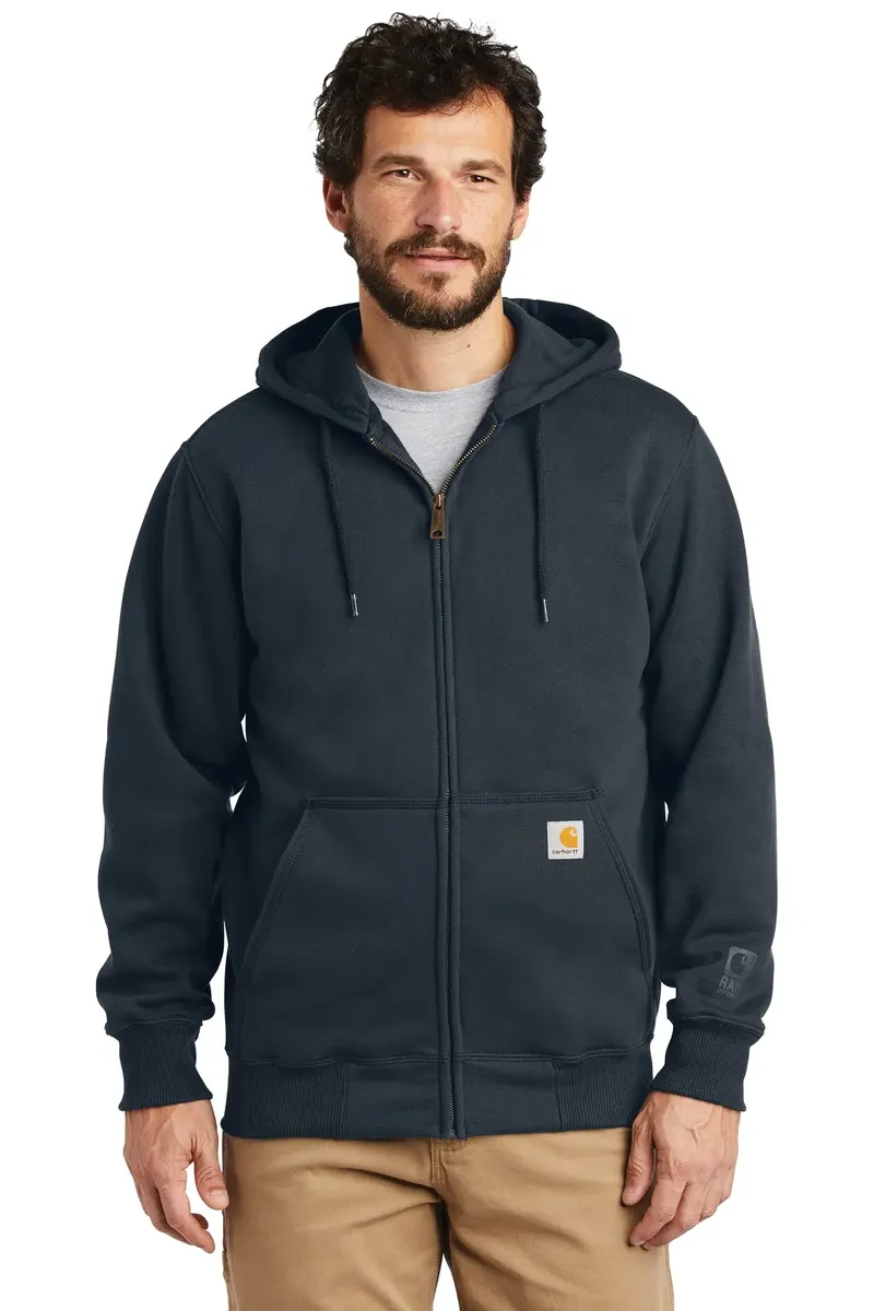 Carhartt ® Rain Defender ® Paxton Heavyweight Hooded Zip-Front Sweatshirt. CT100614 - additional view 1
