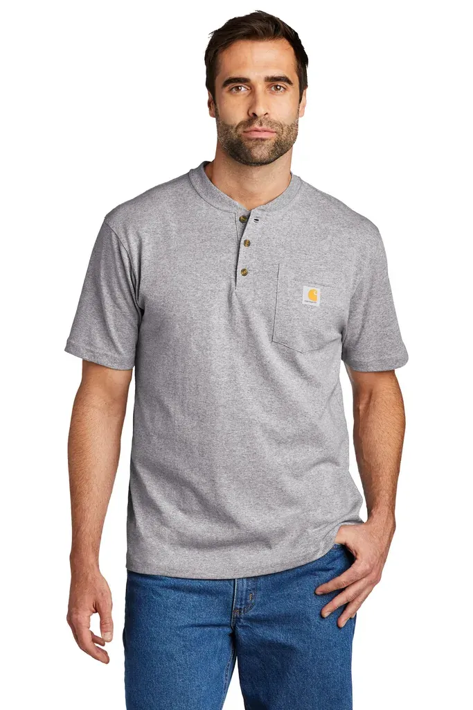 Carhartt® Short Sleeve Henley T-Shirt CTK84 - additional view 2