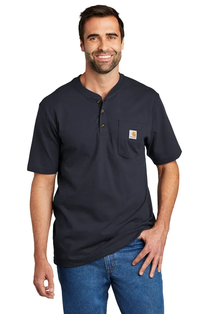 Carhartt® Short Sleeve Henley T-Shirt CTK84 - additional view 3