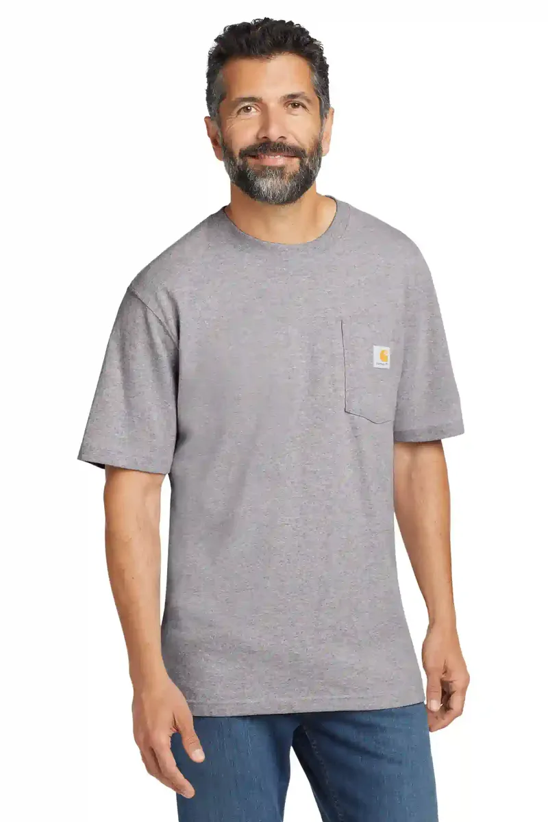 Carhartt ® Tall Workwear Pocket Short Sleeve T-Shirt. CTTK87 - additional view 3
