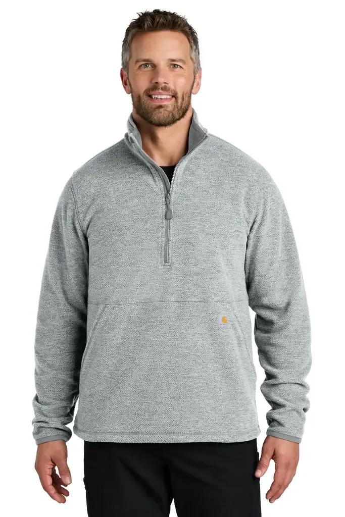 Carhartt® Textured 1/2-Zip Fleece Jacket CT106417 - additional view 1