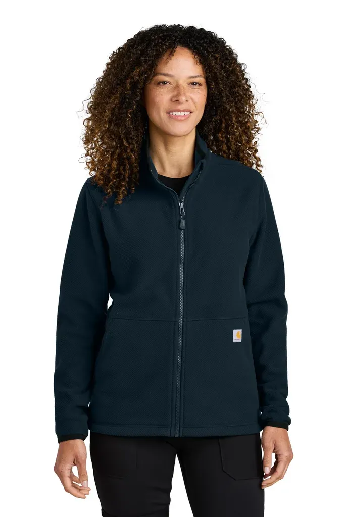 Carhartt® Women's Textured Full-Zip Fleece Jacket CT106419 - additional view 2