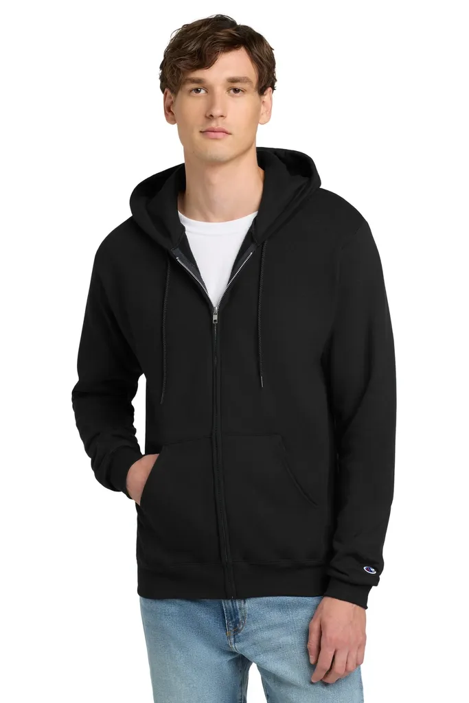 Champion® Powerblend® Full-Zip Hoodie. S800 - additional view 1