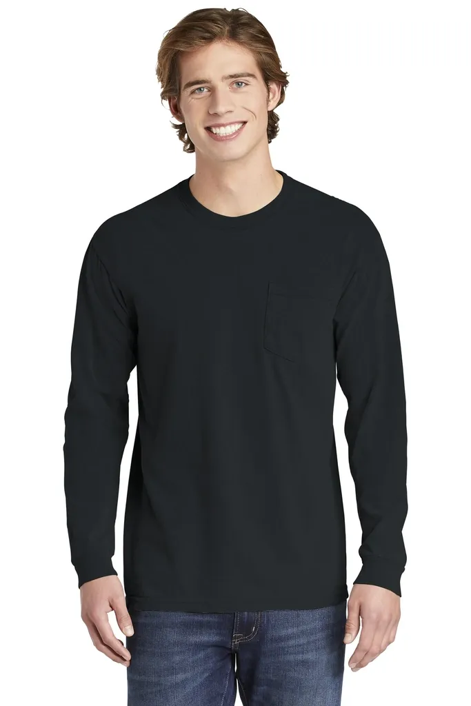 COMFORT COLORS ® Heavyweight Ring Spun Long Sleeve Pocket Tee. 4410 - additional view 20