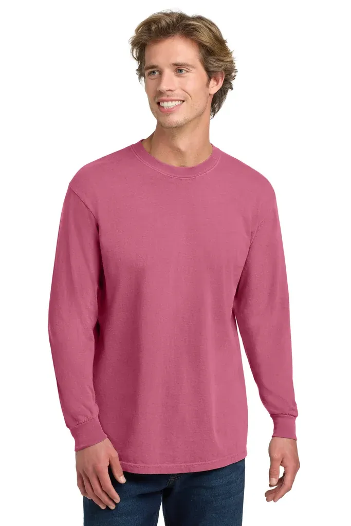 COMFORT COLORS ® Heavyweight Ring Spun Long Sleeve Tee. 6014 - additional view 18