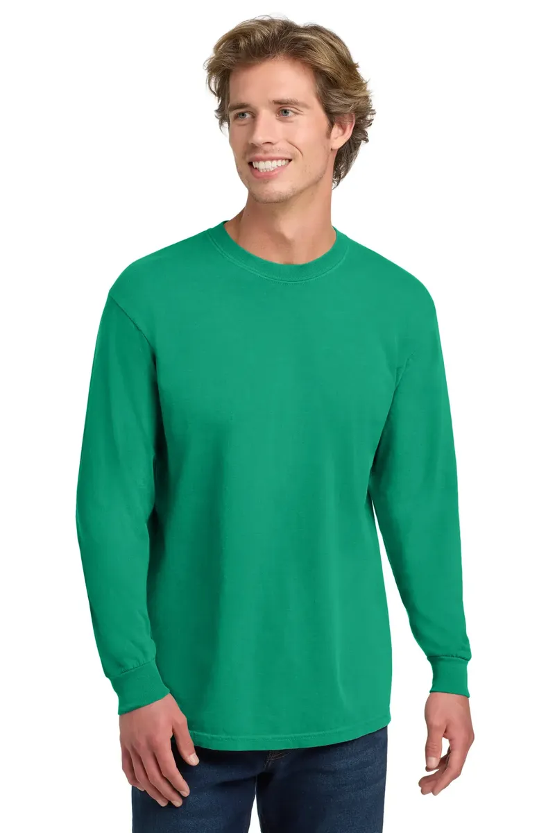 COMFORT COLORS ® Heavyweight Ring Spun Long Sleeve Tee. 6014 - additional view 2