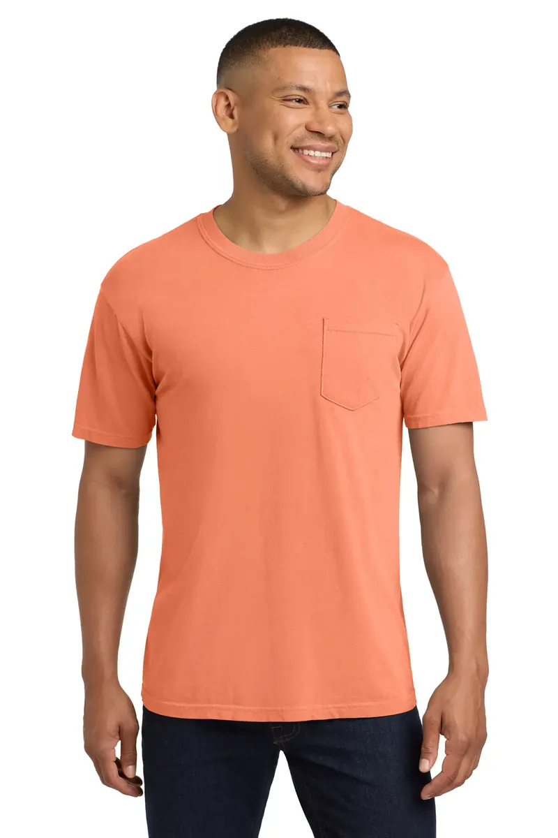 COMFORT COLORS ® Heavyweight Ring Spun Pocket Tee. 6030 - additional view 1