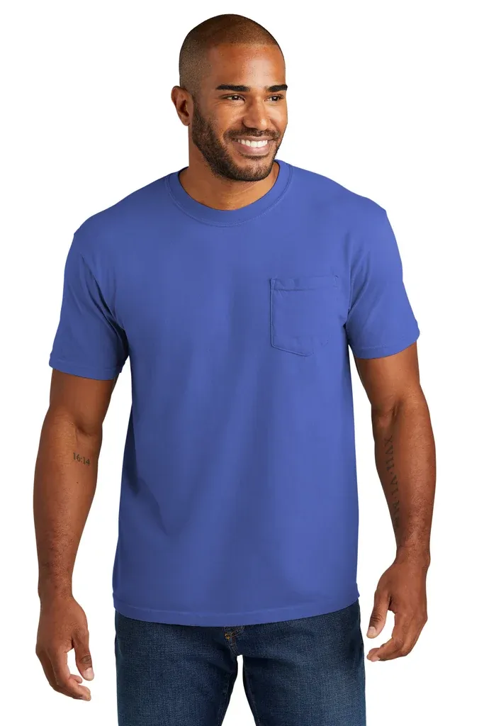 COMFORT COLORS ® Heavyweight Ring Spun Pocket Tee. 6030 - additional view 12