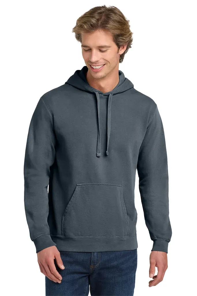 COMFORT COLORS ® Ring Spun Hooded Sweatshirt. 1567 - additional view 1