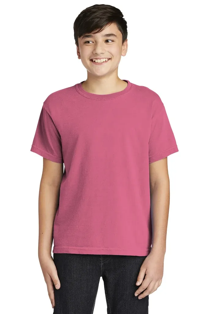 COMFORT COLORS ® Youth Heavyweight Ring Spun Tee. 9018 - additional view 4