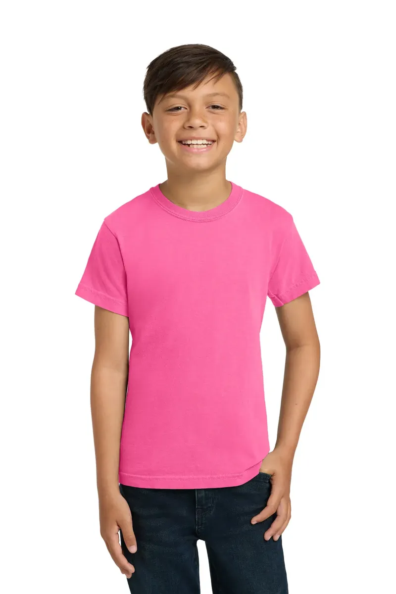 COMFORT COLORS ® Youth Heavyweight Ring Spun Tee. 9018 - additional view 19