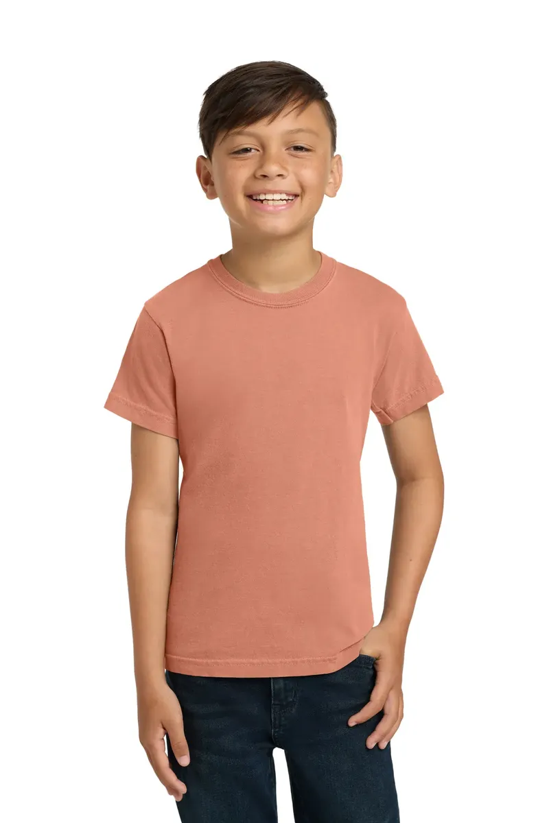 COMFORT COLORS ® Youth Heavyweight Ring Spun Tee. 9018 - additional view 1