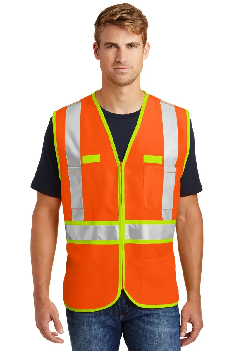CornerStone® - ANSI 107 Class 2 Dual-Color Safety Vest. CSV407 - additional view 1