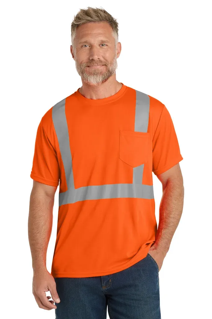 CornerStone ® ANSI 107 Class 2 Mesh Tee. CS200 - additional view 1