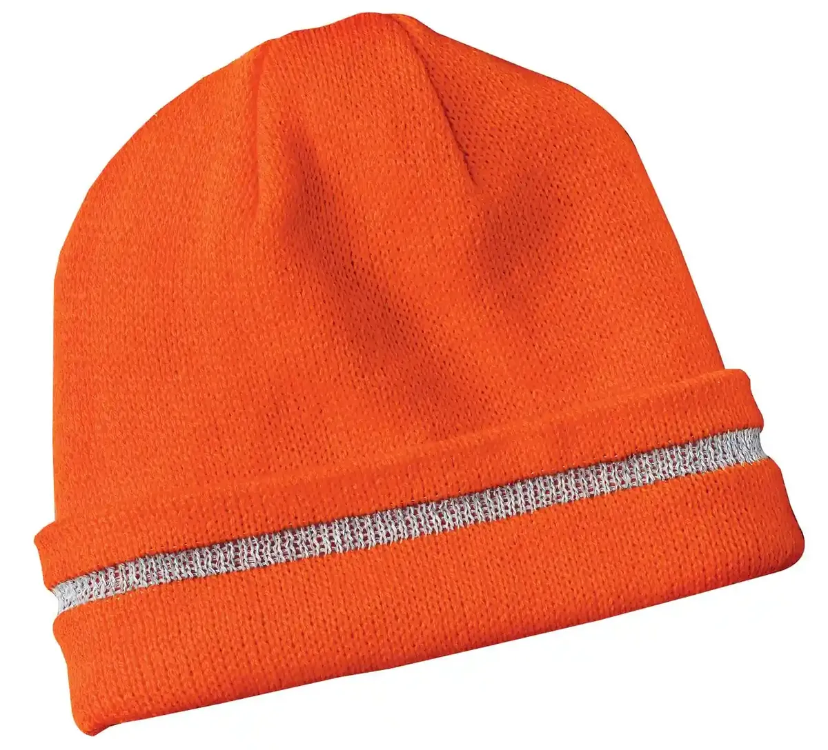 CornerStone® - Enhanced Visibility Beanie with Reflective Stripe.  CS800 - additional view 1