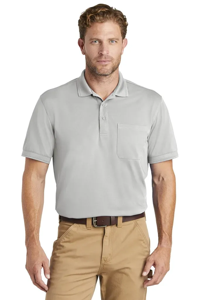 CornerStone ® Industrial Snag-Proof Pique Pocket Polo. CS4020P - additional view 2