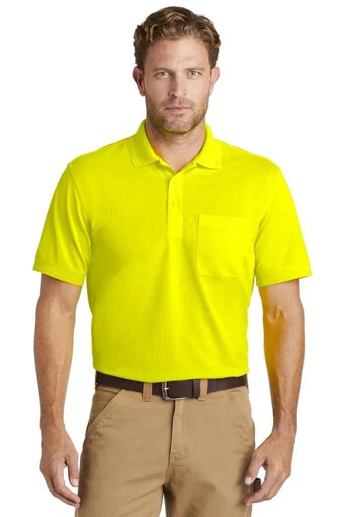 CornerStone ® Industrial Snag-Proof Pique Pocket Polo. CS4020P - additional view 3
