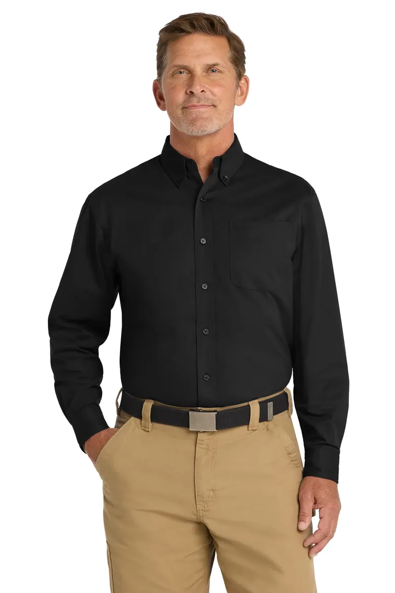 CornerStone® - Long Sleeve SuperPro Twill Shirt. SP17 - additional view 3