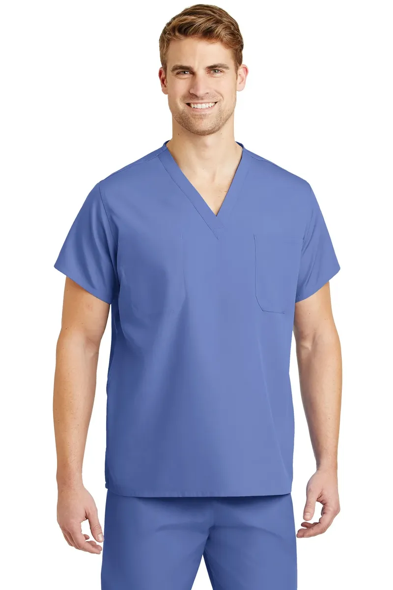 CornerStone® - Reversible V-Neck Scrub Top.  CS501 - additional view 2
