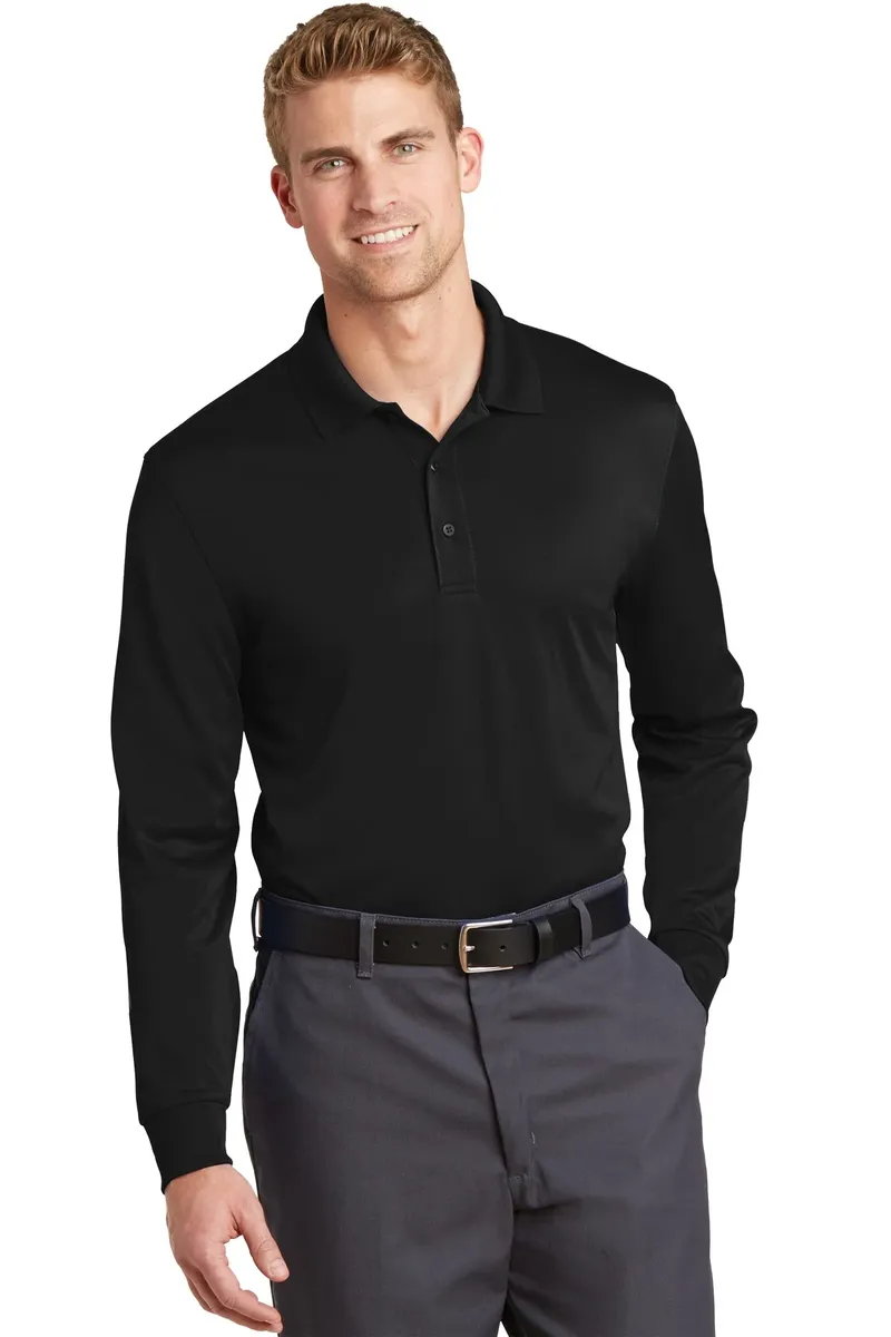 CornerStone® Select Snag-Proof Long Sleeve Polo. CS412LS - additional view 1