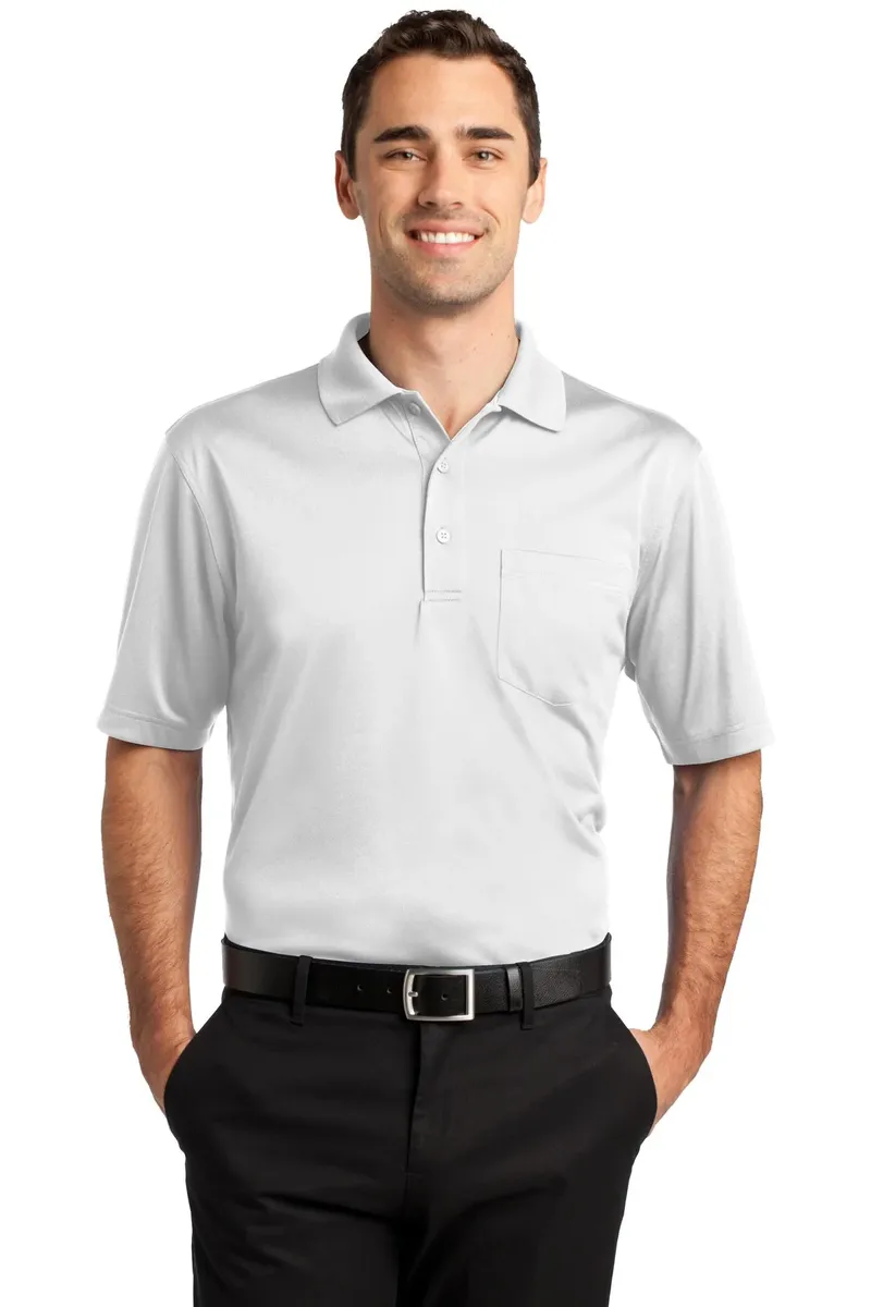 CornerStone® Select Snag-Proof Pocket Polo. CS412P - additional view 1