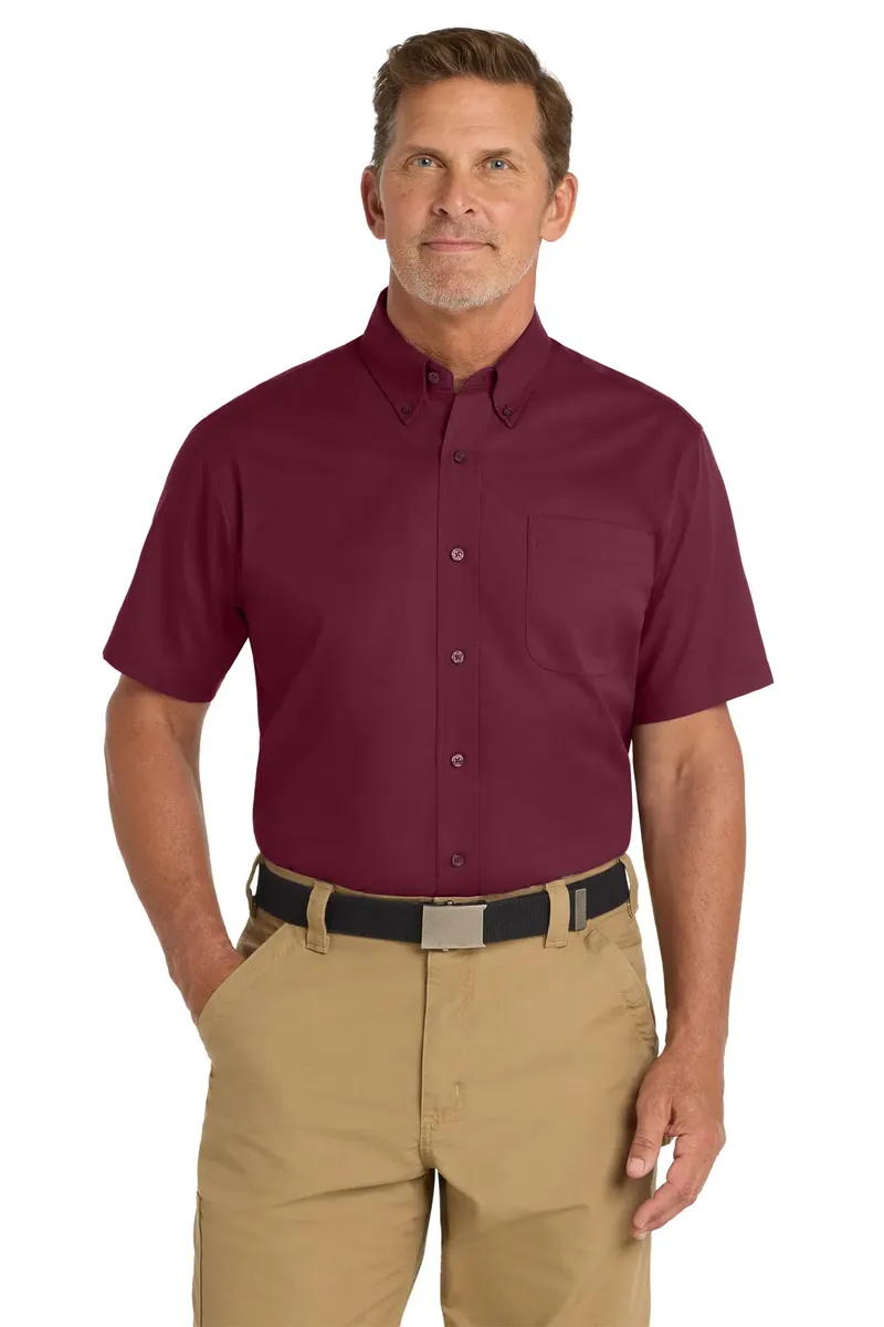 CornerStone® - Short Sleeve SuperPro Twill Shirt. SP18