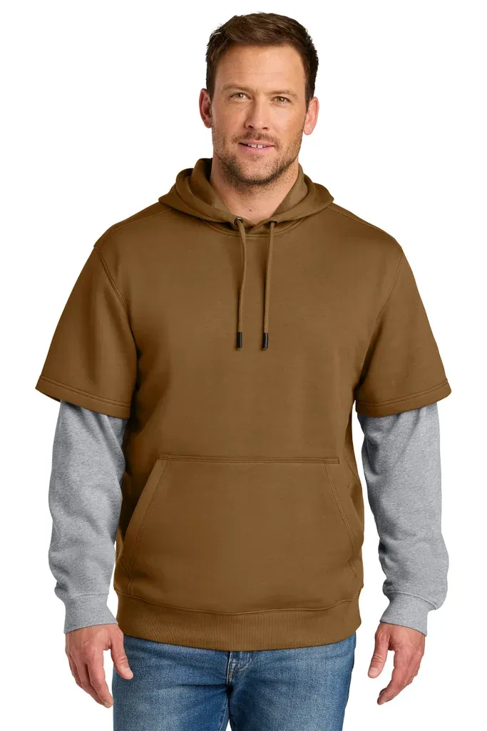 CornerStone® Tough Fleece Layered Hoodie CSF632 - additional view 1