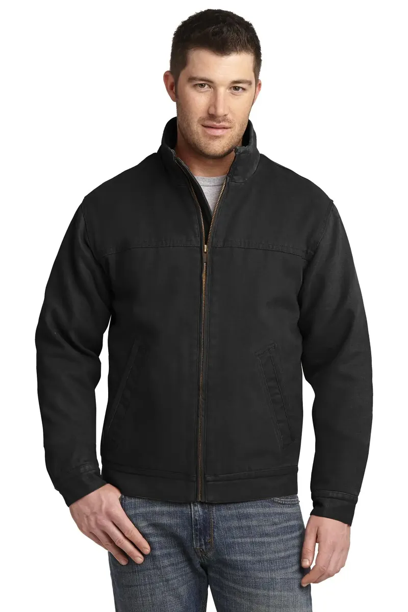 CornerStone® Washed Duck Cloth Flannel-Lined Work Jacket. CSJ40 - additional view 2