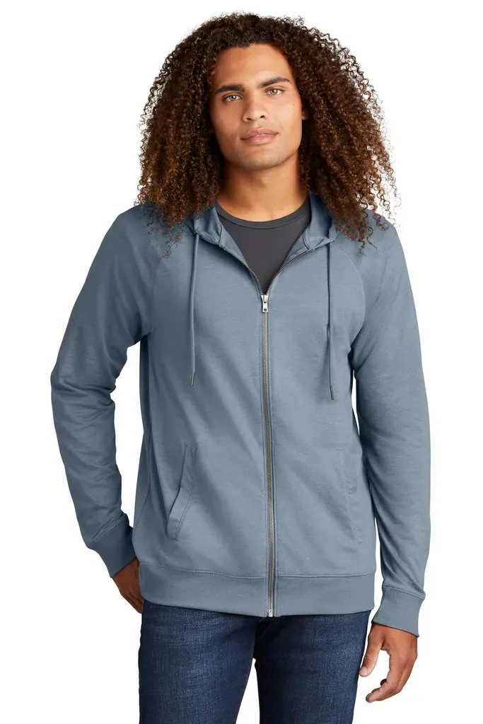 District® Featherweight French Terry Full-Zip Hoodie DT573 - additional view 1