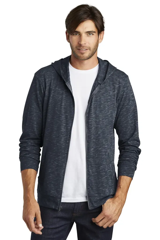 District ® Medal Full-Zip Hoodie. DT565 - additional view 1