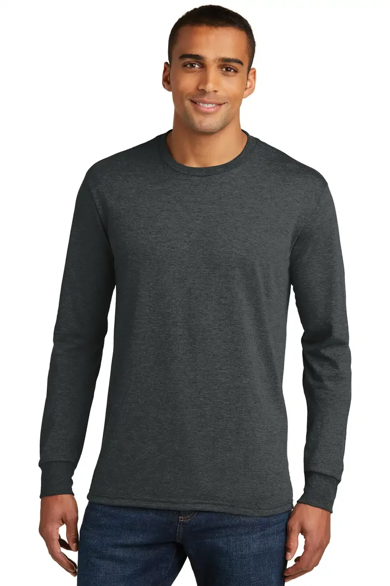 District® Perfect Tri® Long Sleeve Tee . DM132 - additional view 3