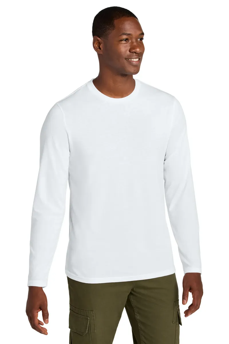 District® Perfect Weight® CVC Long Sleeve Tee DT185 - additional view 5