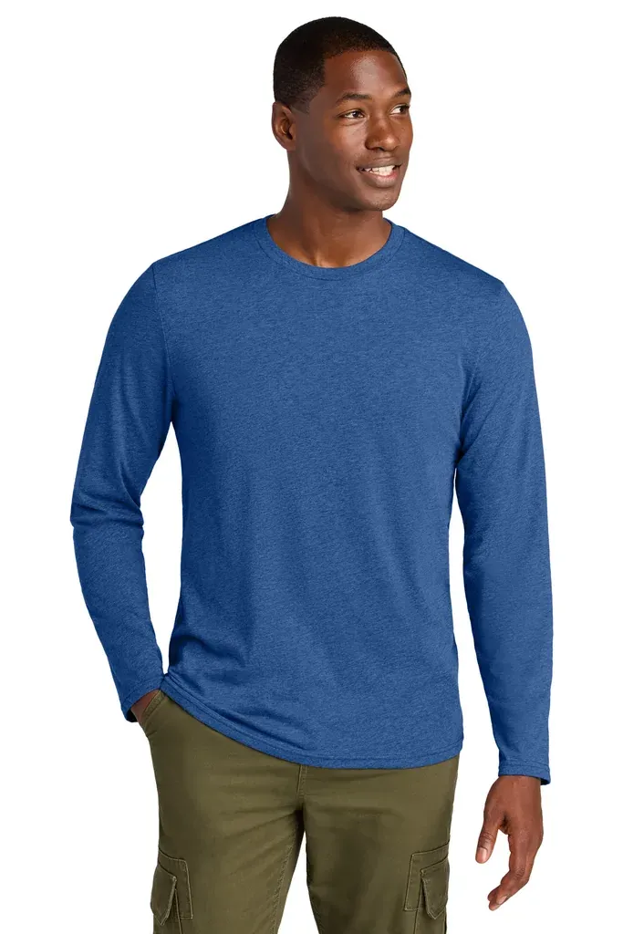 District® Perfect Weight® CVC Long Sleeve Tee DT185 - additional view 8