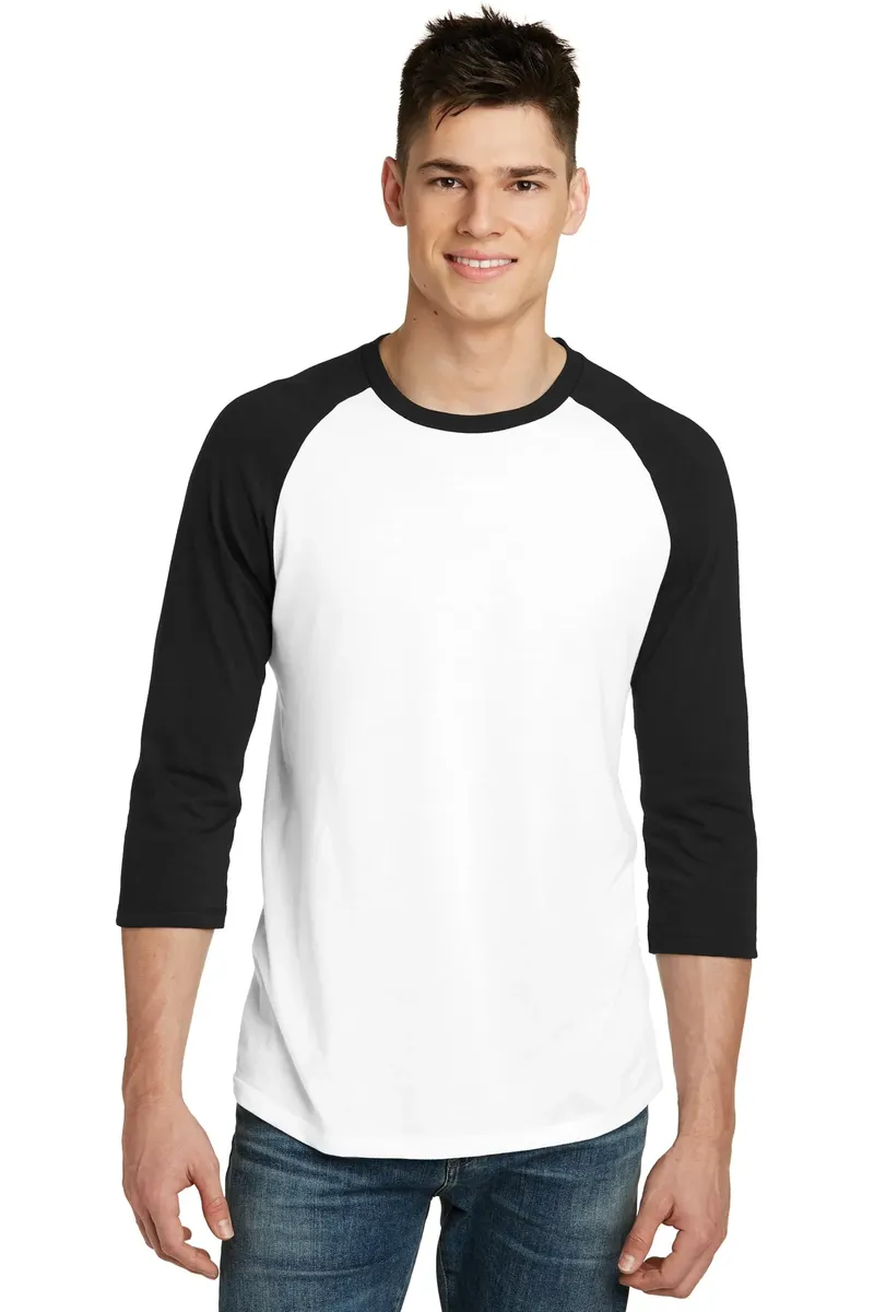 District® Very Important Tee® 3/4-Sleeve Raglan. DT6210 - additional view 4