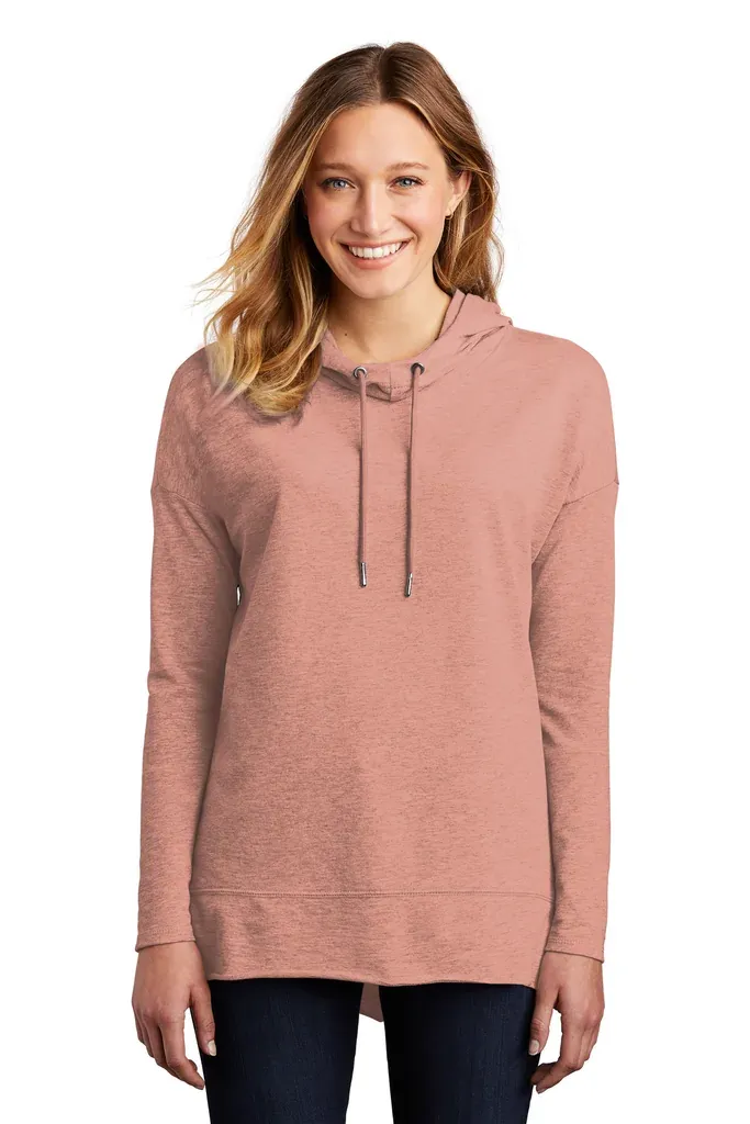 District ® Women's Featherweight French Terry  Hoodie DT671 - additional view 4