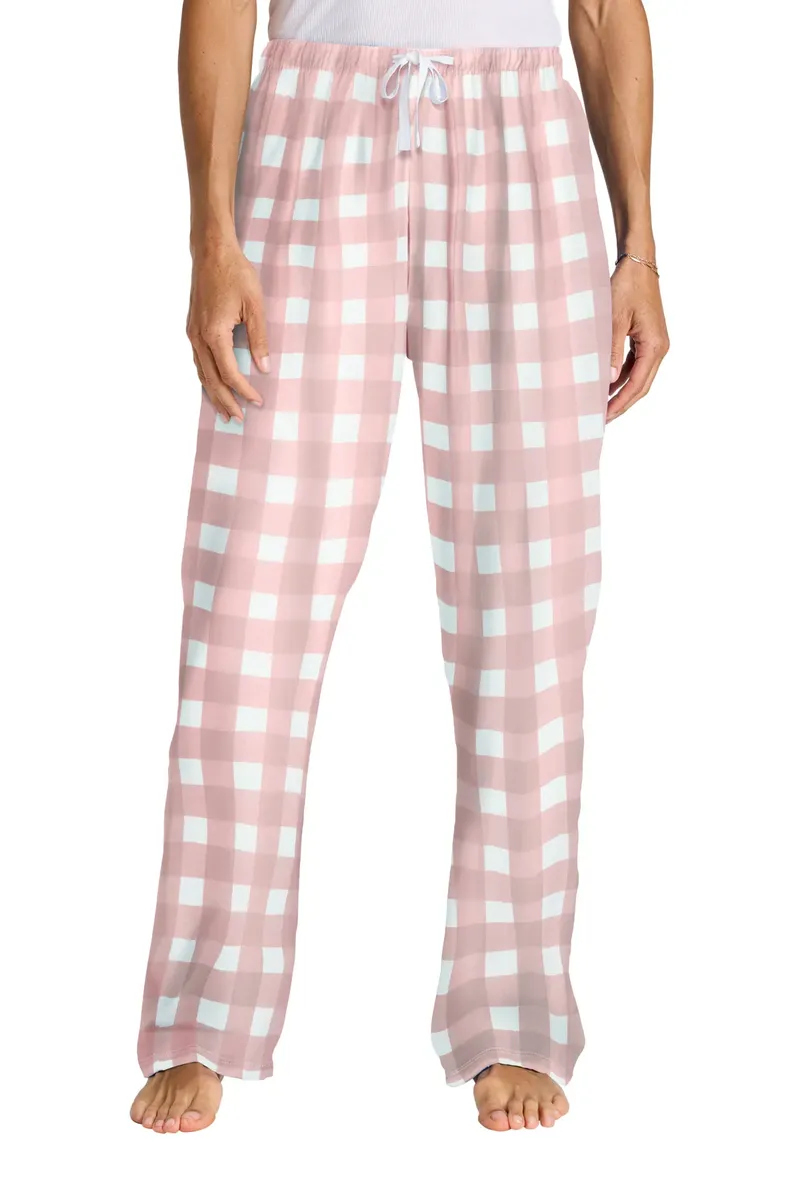 District® Women's Flannel Plaid Pant. DT2800 - additional view 1