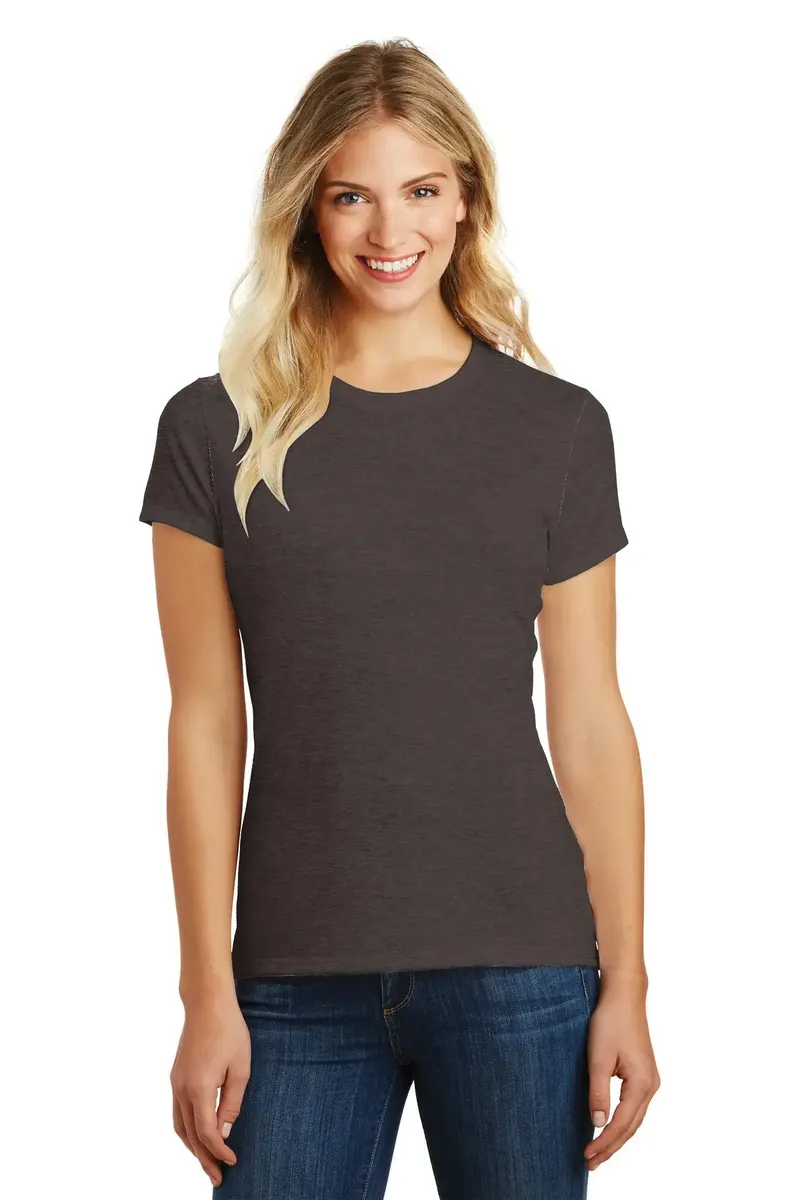 District ® Women's Perfect Blend® CVC Tee. DM108L - additional view 7