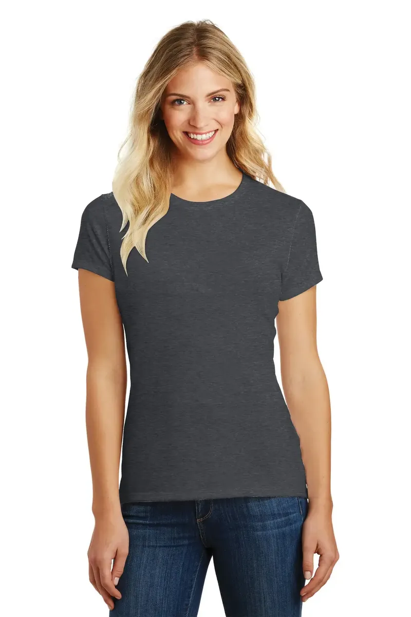 District ® Women's Perfect Blend® CVC Tee. DM108L - additional view 10