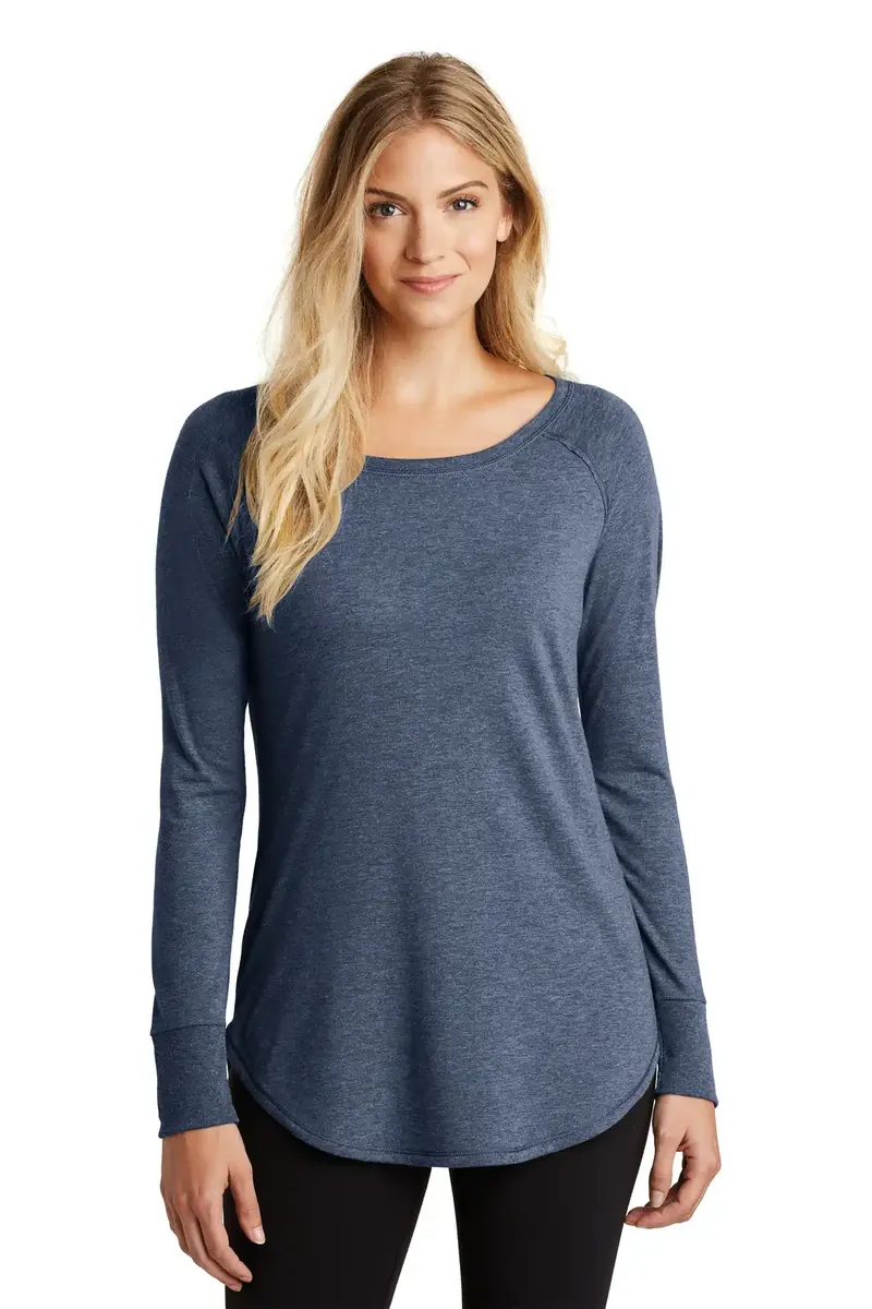 District ® Women's Perfect Tri ® Long Sleeve Tunic Tee. DT132L - additional view 3