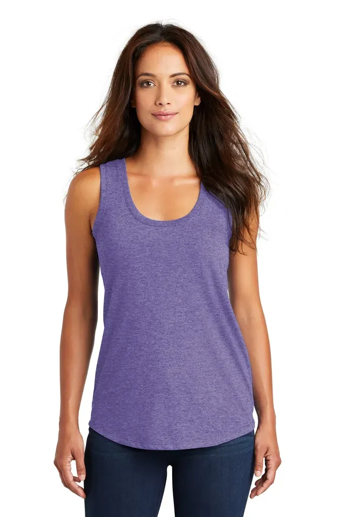 District ® Women's Perfect Tri® Racerback Tank. DM138L - additional view 5