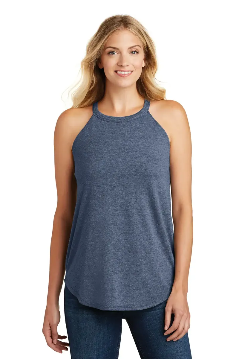 District  ® Women's Perfect Tri ® Rocker Tank. DT137L - additional view 7
