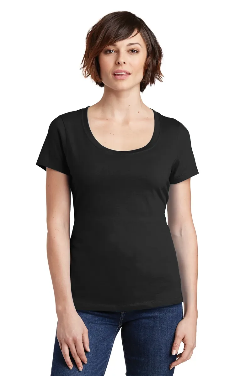 District® Women's Perfect Weight® Scoop Tee. DM106L - additional view 4