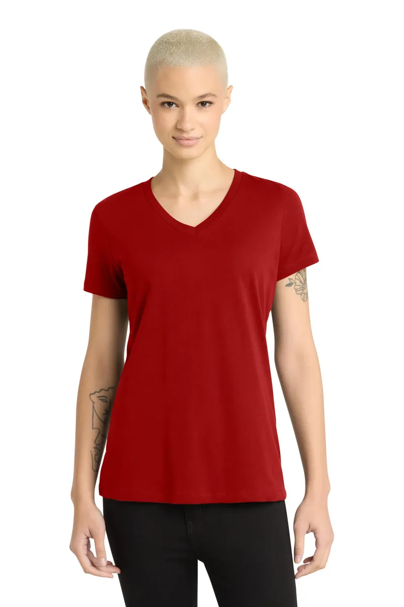 District® - Women's Perfect Weight® V-Neck Tee. DM1170L - additional view 7
