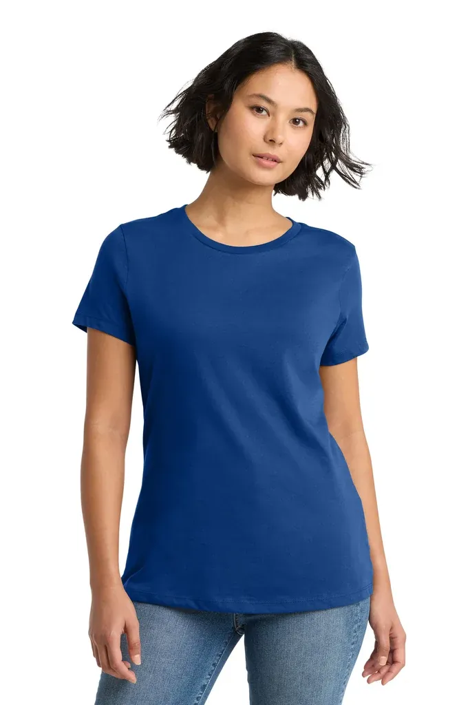 District® Women's Perfect Weight®Tee. DM104L - additional view 2