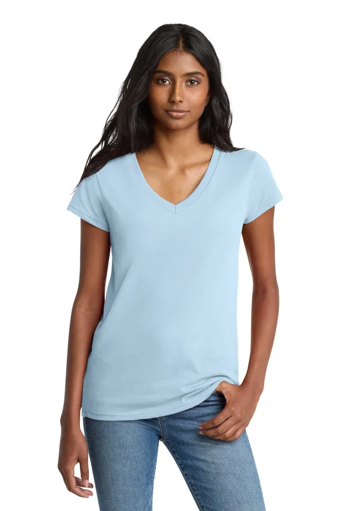 District ® Women's Re-Tee  V-Neck DT8001 - additional view 3