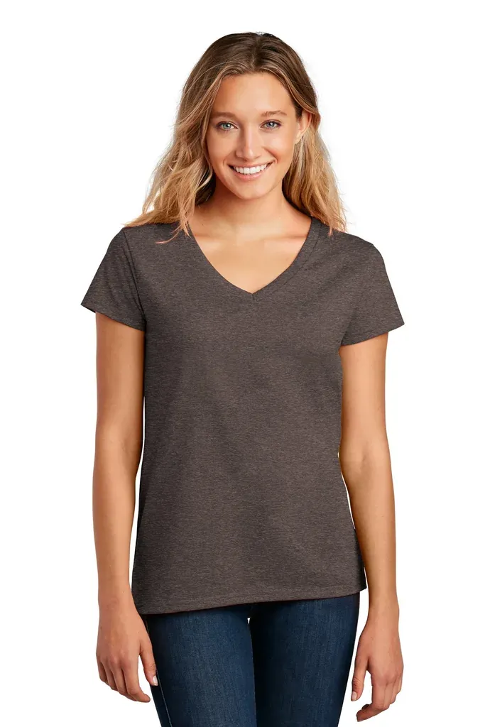 District ® Women's Re-Tee  V-Neck DT8001 - additional view 4