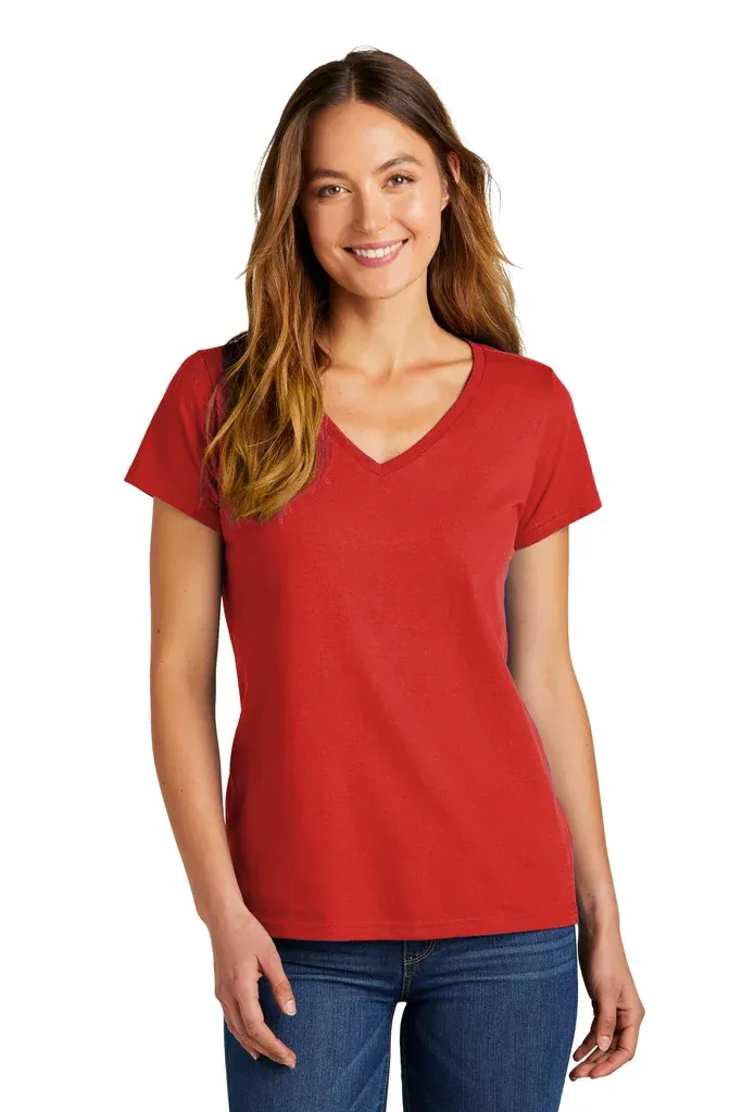District® Women's The Concert Tee® V-Neck DT5002 - additional view 7