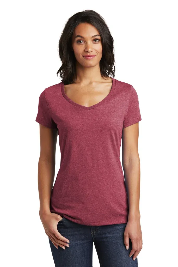 District ® Women's Very Important Tee ® V-Neck. DT6503 - additional view 17
