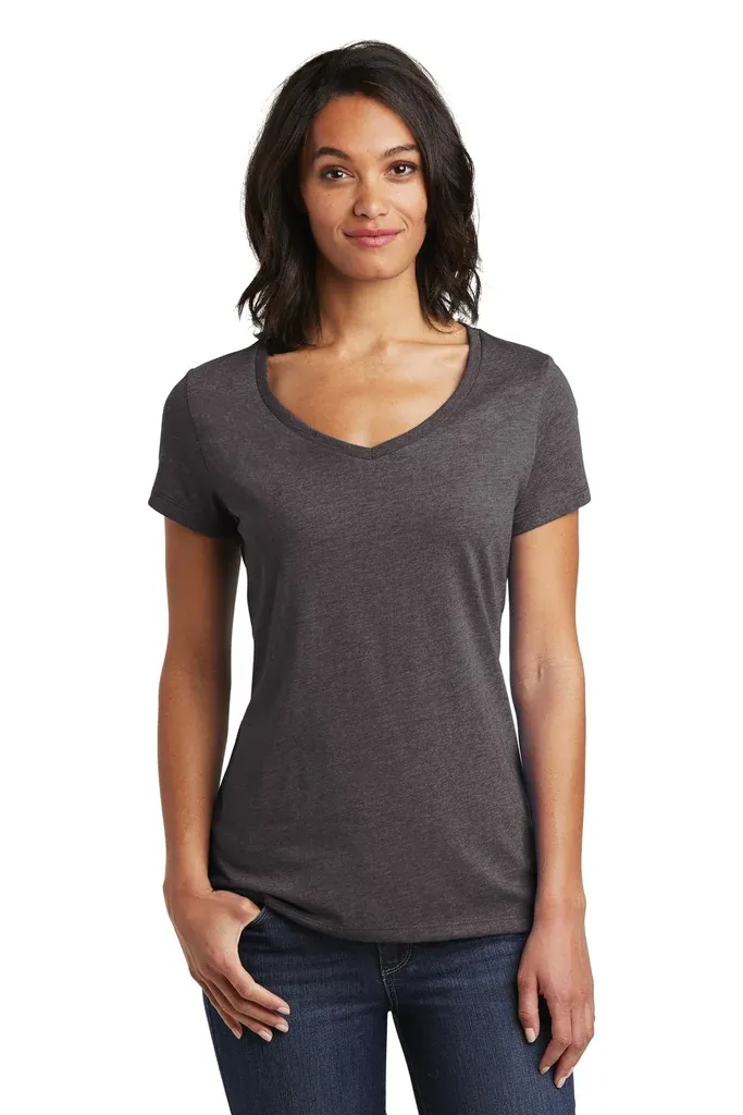 District ® Women's Very Important Tee ® V-Neck. DT6503 - additional view 5